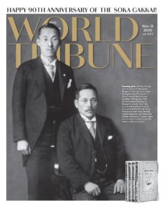 Cover of the November 13 2020 World Tribune