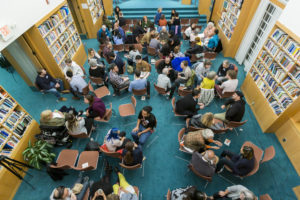 At the 15th annual Ikeda Forum, “Can Dialogue Save the World? Exploring the Power of Human Connections,” held at the Ikeda Center for Peace, Learning, and Dialogue, Cambridge, Mass., Oct. 25, 2019.