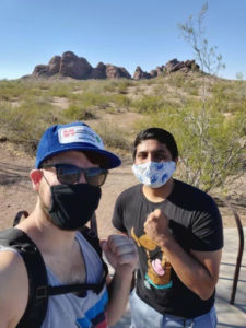 Young men’s division members during a HOMS visit in Arizona, June 2021.