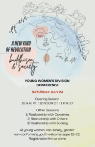 Nationwide Young Women's Conference Flyer