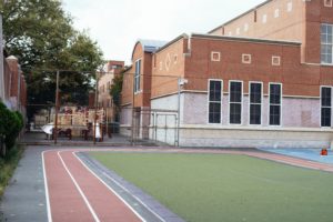 Photo of schoolyard