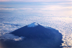 Mount Fuji, captured by Ikeda Sensei in November 2000.