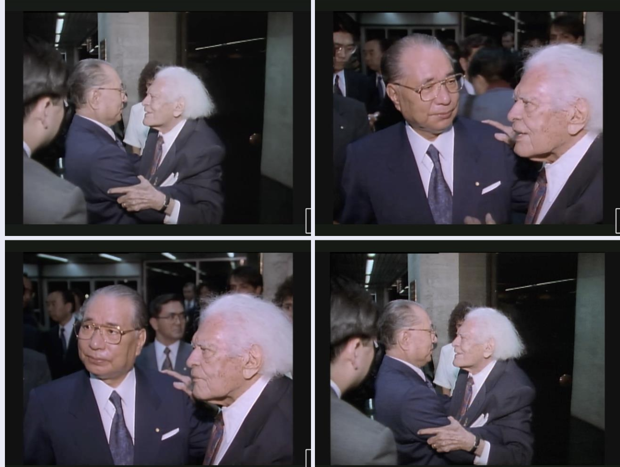 Austregésilo de Athayde and Daisaku Ikeda