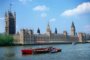 Renaissance—The Palace of Westminster, home to the Parliament of the United Kingdom, captured by Ikeda Sensei, London, May 1989.