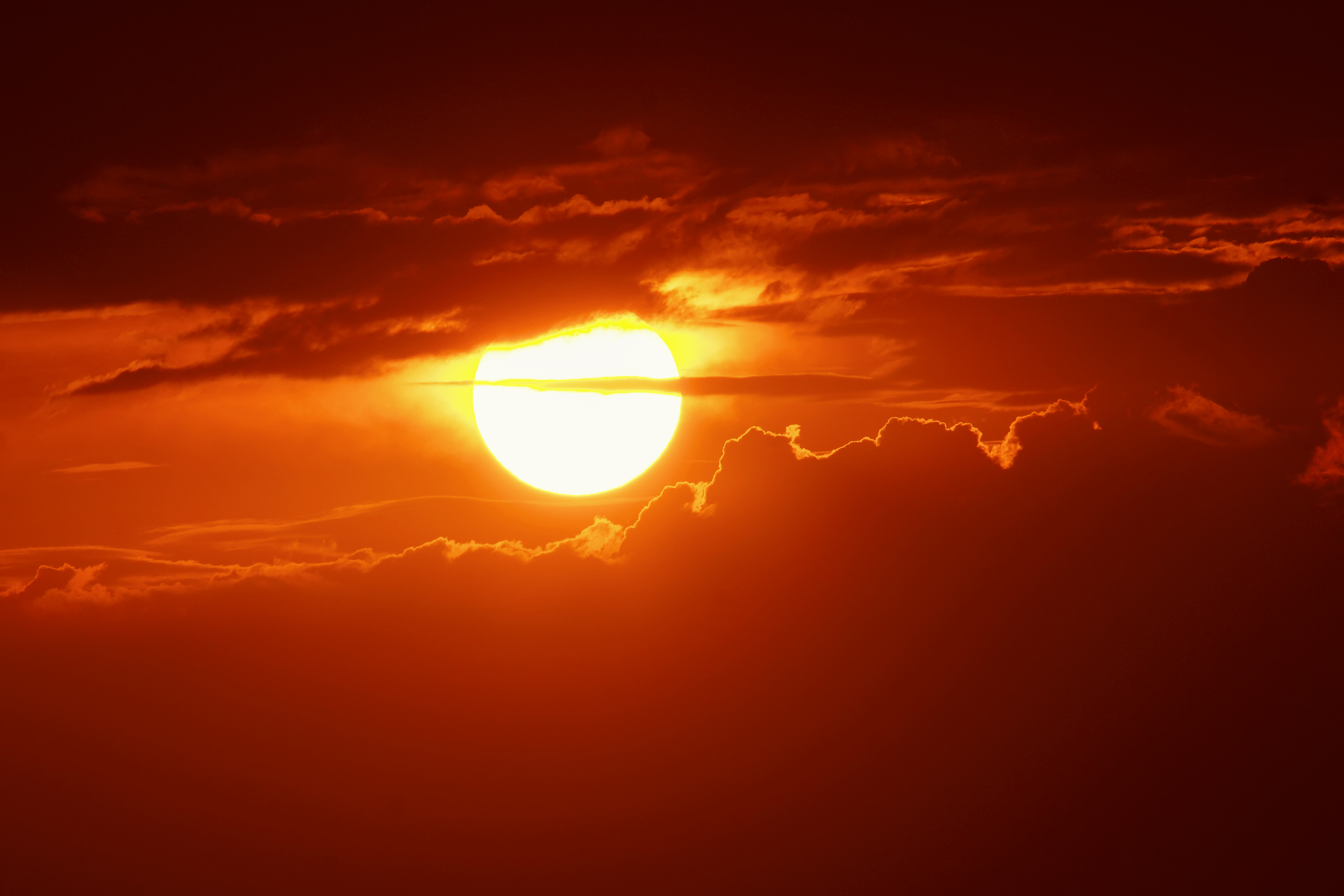 Awesome Sky at Sunset in Costa Rica